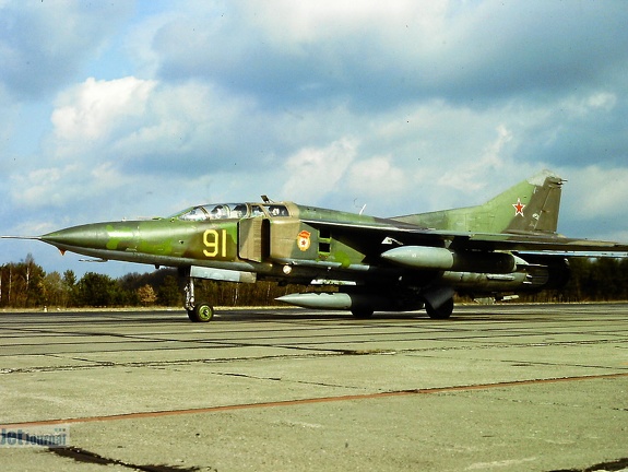 91 gelb, MiG-23UB