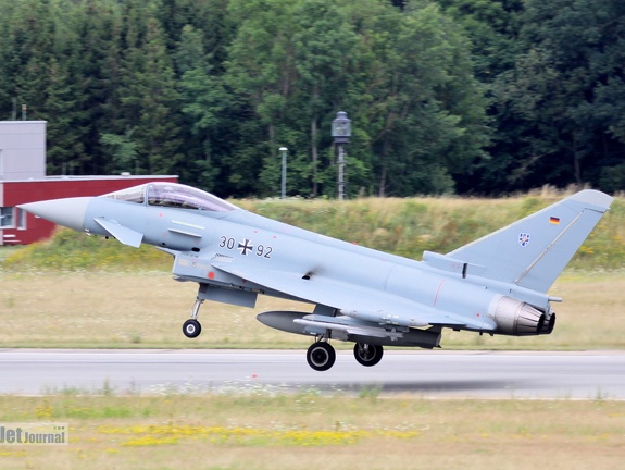 30+92, Eurofighter EF-2000 Typhoon, Deutsche Luftwaffe