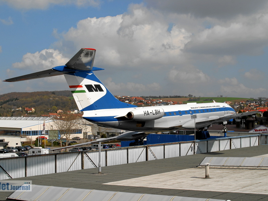 HA-LBH Tu-134A Malev (2077 відвідувань) HA-LBH Tu-134A Malev