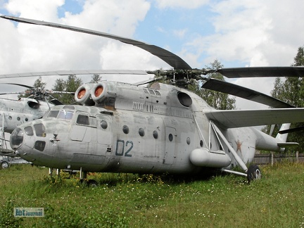 Mil Mi-6, 02 blau (304 visits) Version Mi-6WKP (WZKP), Monino 2003 (C) Jan Koennig Mil Mi-6, 02 blau