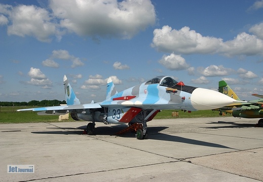 MiG-29, 33 blau, Ukrainian Air Force