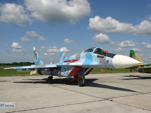 MiG-29, 33 blau, Ukrainian Air Force