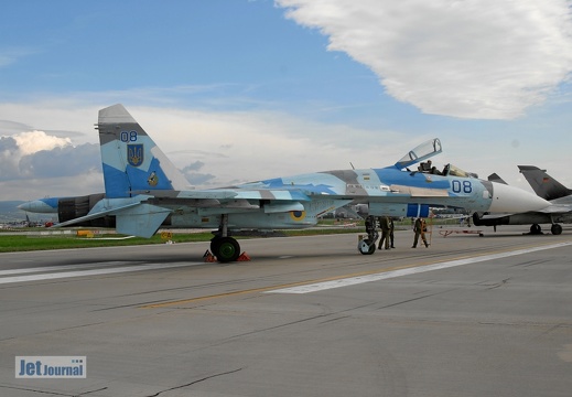 08 blue 36911013605 Su-27 Ukraine AF 831IAP