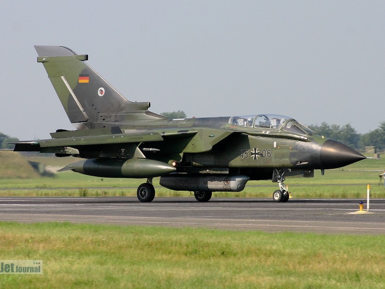 45+06, Panavia Tornado IDS, Deutsche Luftwaffe 