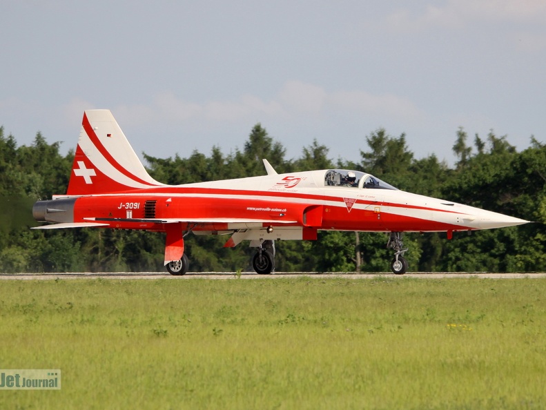 J-3091, Northrop F-5E Tiger II, Patrouille Suisse