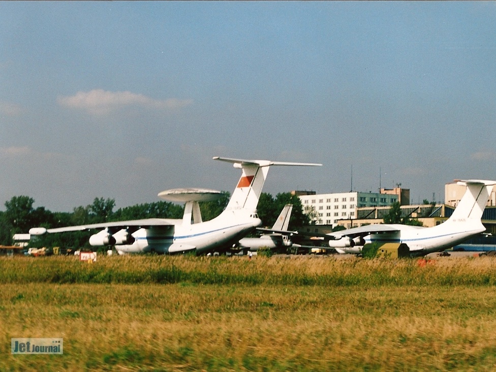 Flugzeugparkplatz Schukowski