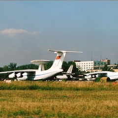 Flugzeugparkplatz Schukowski