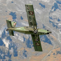 V-613 PC-6 Meiringen Schweizer Luftwaffe