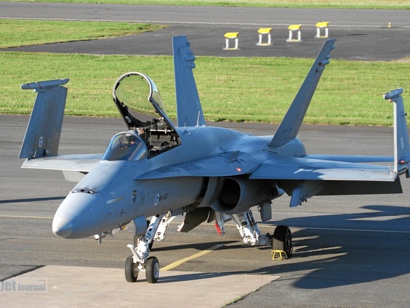 HN-457 F-18C HävLLv 21 Ilmavoimat