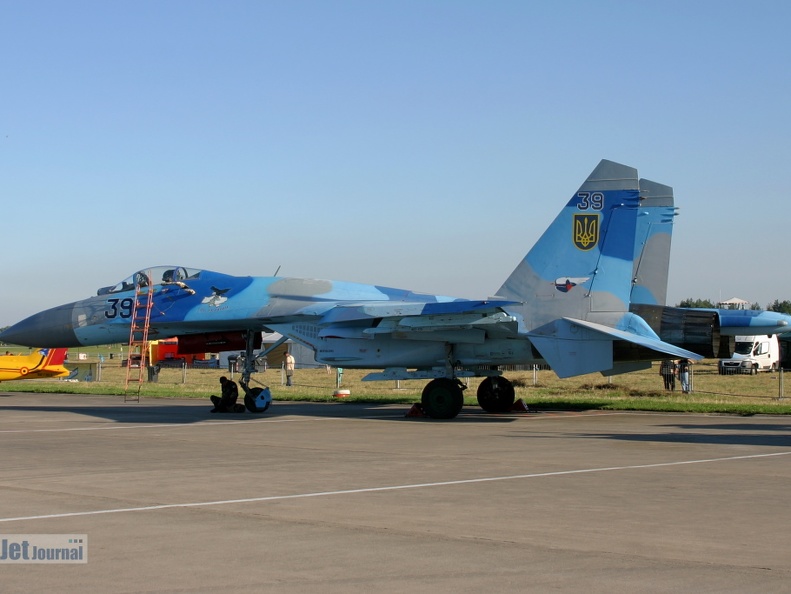39 blau, Su-27, Ukrainian Air Force
