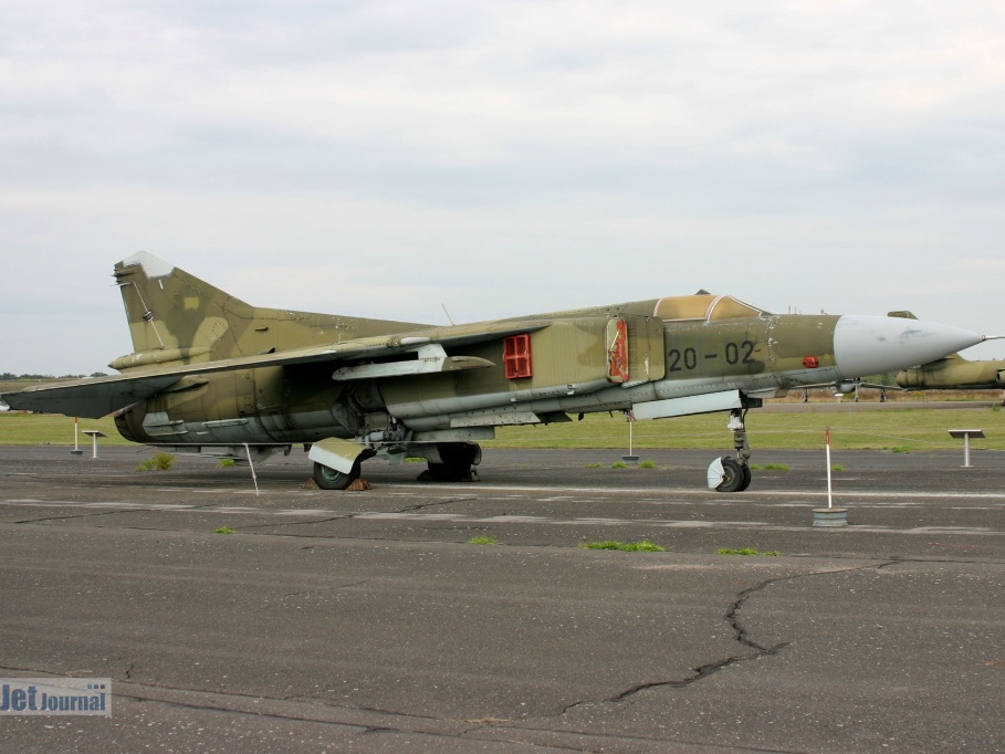 20-02, MiG-23MF, ex. 577 NVA