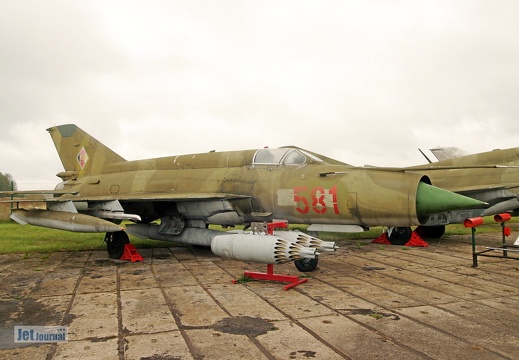 MiG-21M, 581 ex. NVA