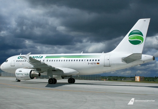 flyGermania Airbus A320-211 "D-ASTR"