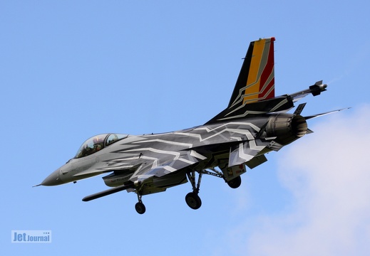 FA-123, F-16, Belgian Air Force
