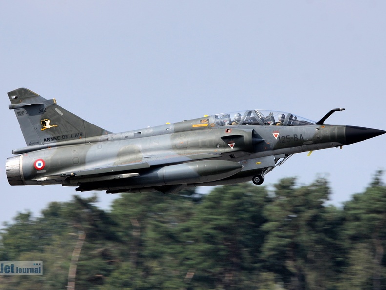 342/125-BA, Mirage 2000, French Air Force