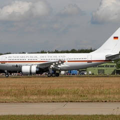 10+21 A310 Flugbereitschaft mit dem Bundesminister der Verteidigung