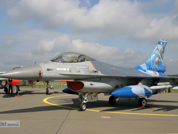 FA-110, F-16A, Belgian Air Force