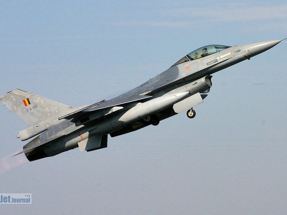 FA-98, F-16AM,  Belgian Air Component