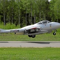 LN-DHZ DH-115 Vampire T55 landing (1459 відвідувань) LN-DHZ DH-115 Vampire T55 landing