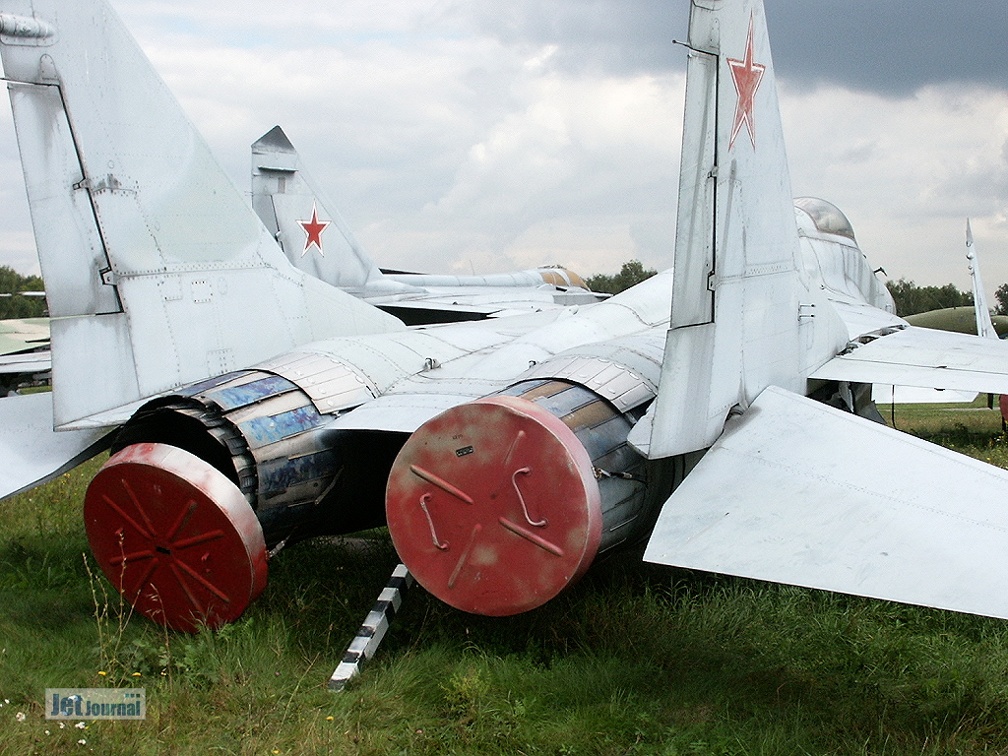 MiG-29KVP, Heckansicht