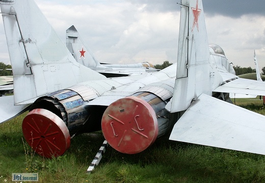 MiG-29KVP, Heckansicht