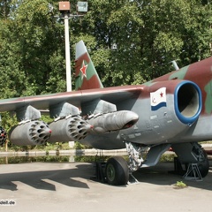 Su-25 Seitenansicht