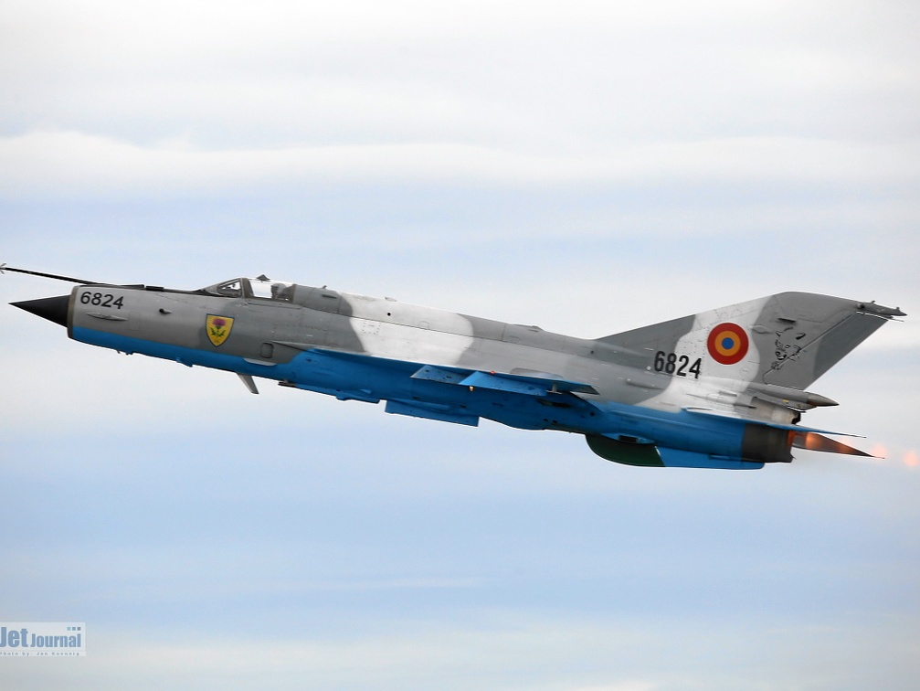6824, MiG-21 LanceR, Romanian Air Force