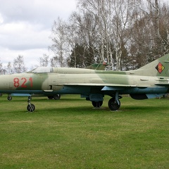 MiG-21PFM, 821 rot, ex. NVA