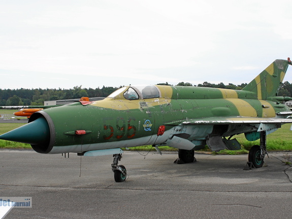 596, MiG-21M (3677 visingar) 596, MiG-21M
