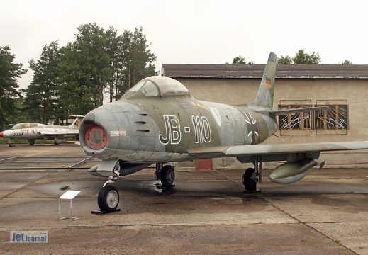 Canadair CL-13 Sabre-6, JB-110 ex. Luftwaffe