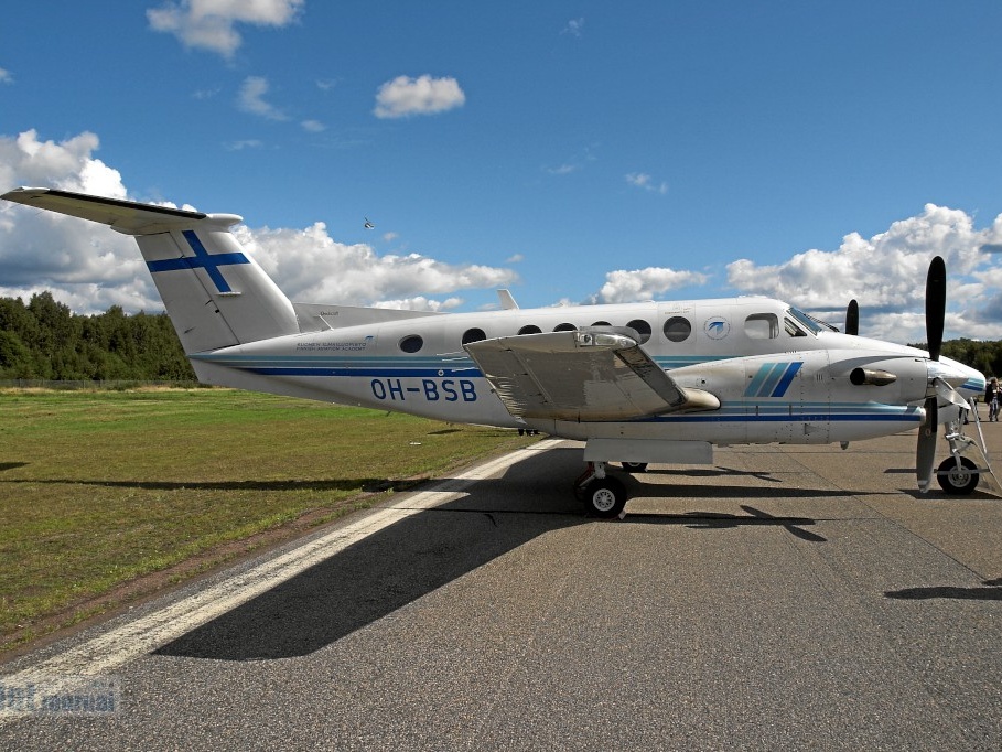 OH-BSB Beech 300 Super King Air CAA Finland (2537 Besuche) OH-BSB Beech 300 Super King Air CAA Finland