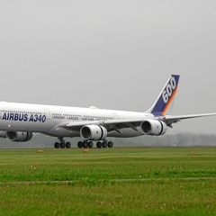 F-WWCA Airbus A340-642 Airbus Industries Pic3