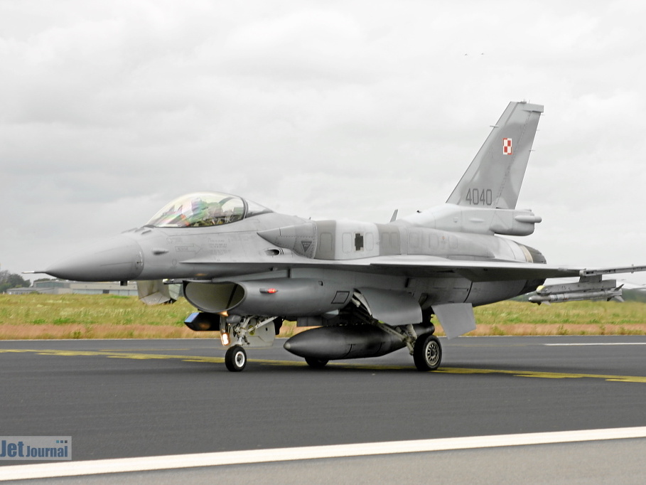 4040, F-16CJ, Polish Air Force (3310 Besuche) 4040, F-16CJ, Polish Air Force