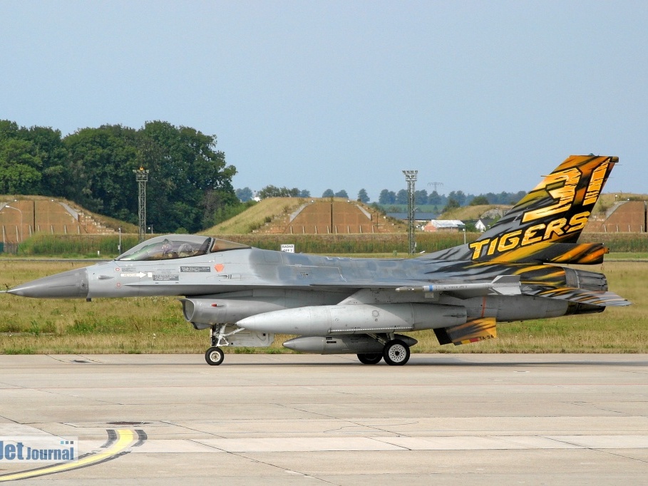 FA-94 F-16AM 31sqn in Tigerlackierung Belgian Air Component