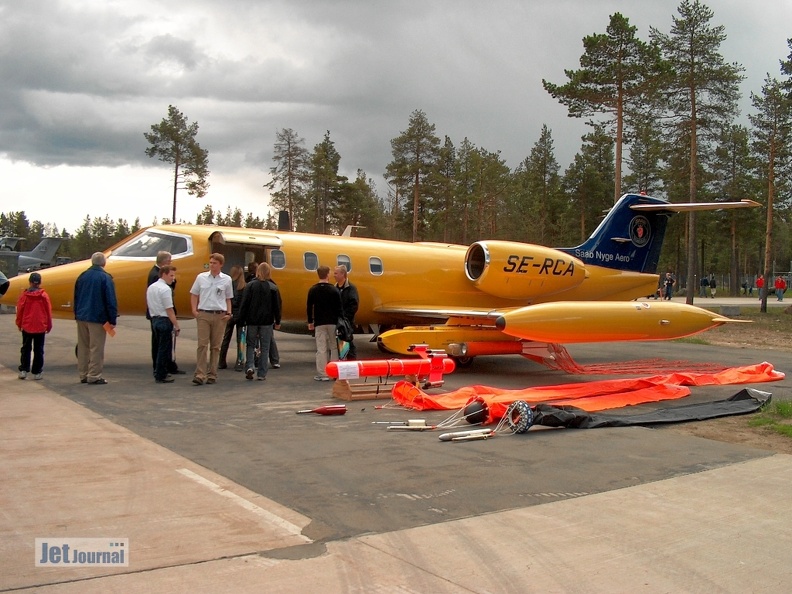 SE-RCA Learjet 35A