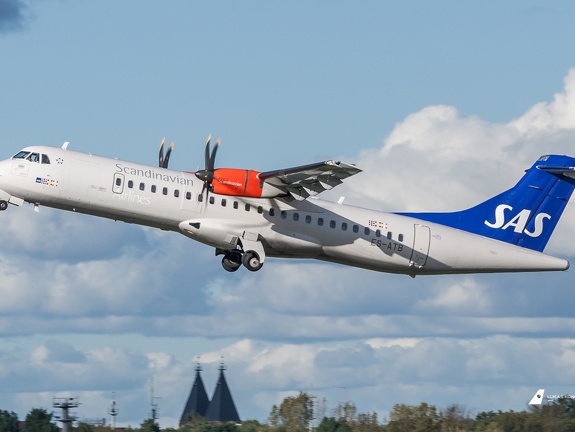 ES-ATB SAS Scandinavian Airlines ATR 72-600