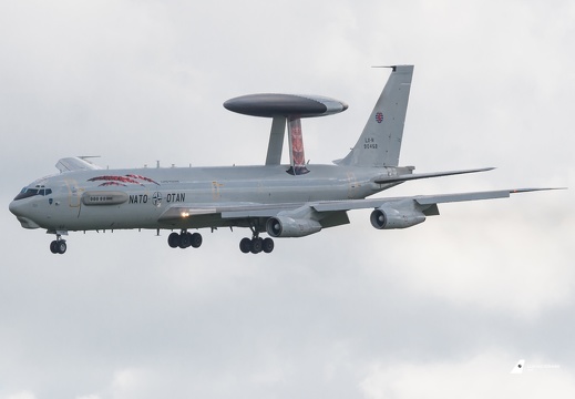 LX-N90458 Luxembourg - NATO Boeing E-3A Sentry Fassberg (ETHS)