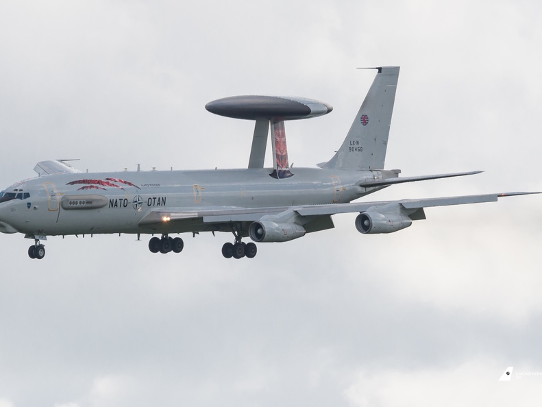 LX-N90458 Luxembourg - NATO Boeing E-3A Sentry Fassberg (ETHS)