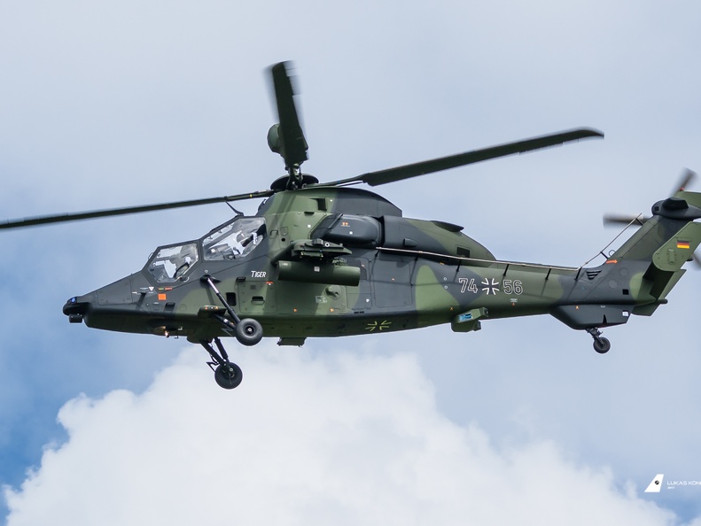 74+56 Bundeswehr Eurocopter EC 665 Tiger UHT
