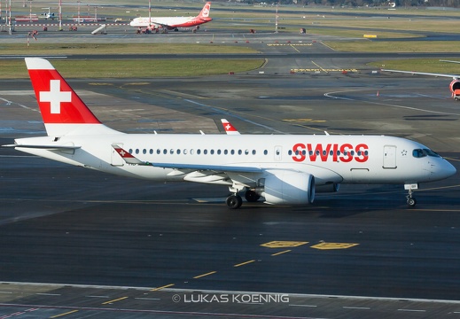 HB-JBF Swiss Bombardier CSeries CS100 (BD-500-1A10)