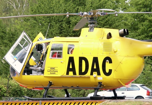 D-HUHN, Bo-105, ADAC Luftrettung