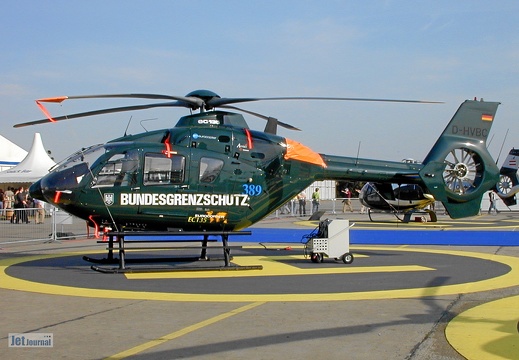 D-HVBC, EC-135, Bundesgrenzschutz