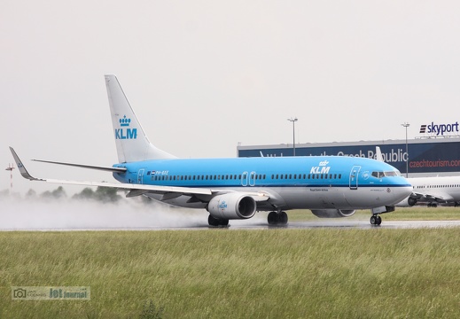 PH-BXE, Boeing 737-8K2, KLM