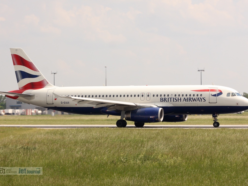 G-EUUI, Airbus A320-232, British Airways
