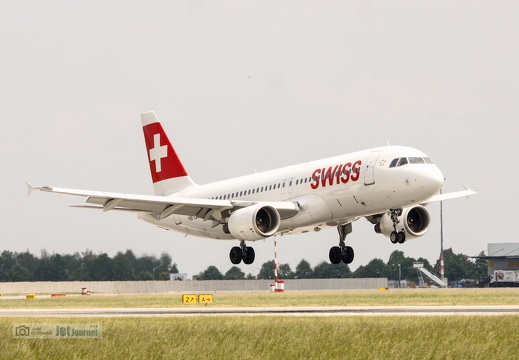 HB-IJI, Airbus A320-214, Swiss