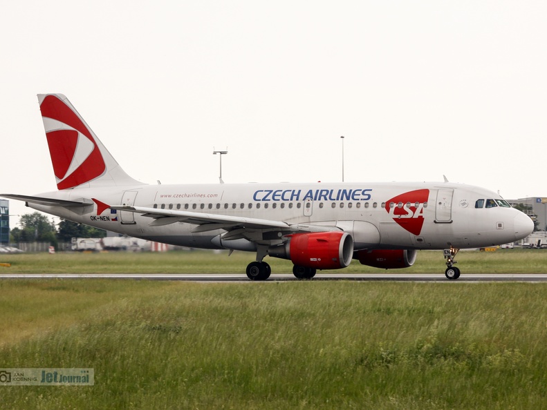 OK-NEN, A319-112, Czech Airlines