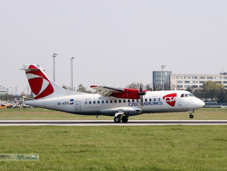 OK-KFO, ATR-42-500, Czech Airlines