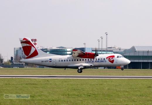 OK-KFP, ATR-42-500, Czech Airlines