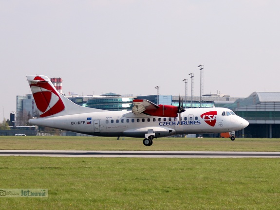 OK-KFP, ATR-42-500, Czech Airlines