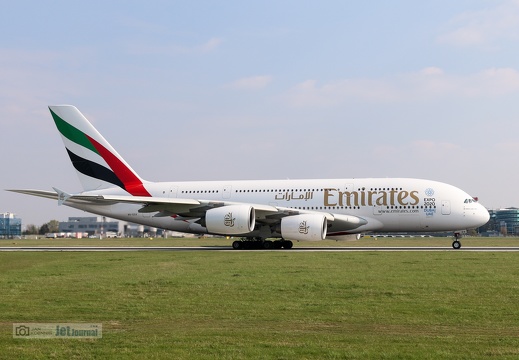 A6-EOV, Airbis A380-861, Emirates